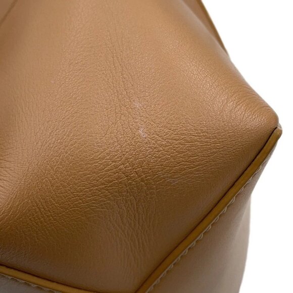 LOEWE Puzzle fold Size Mini Leather warm dessert - Picture 5 of 16